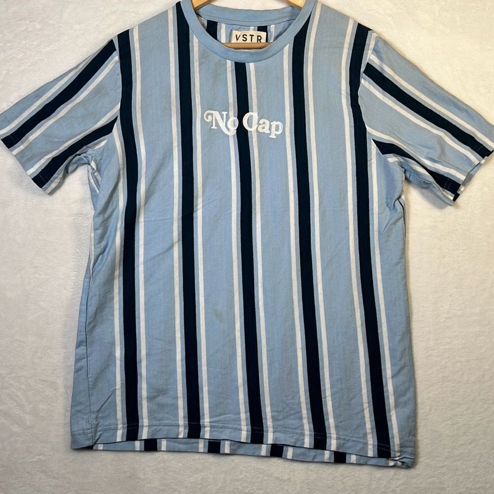 VSTR premium “ no cap “ short sleeve T-shirt- Men Large